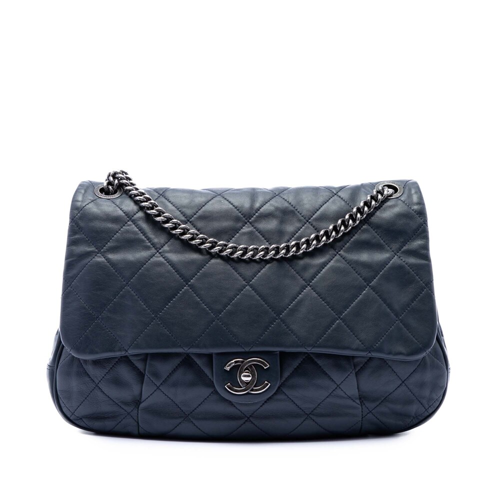 Pre-Loved Chanel Quilted Calfskin Coco Pleats Flap - Picture 1 of 7